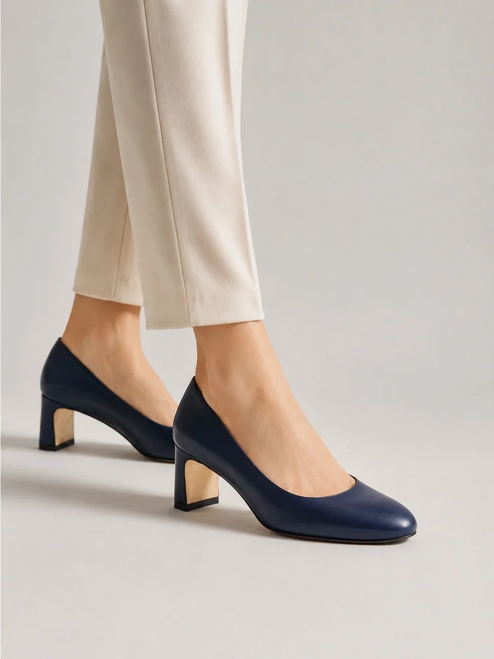 Stuart Weitzman Babette 60 Pumps Nice Blue Leather Women’s Size 8B NWOB